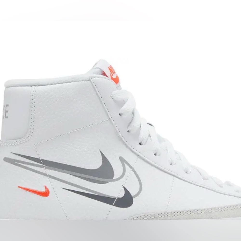 Nike Blazer Mid ’77 SE “Multi-Swoosh” – White / Multi | Youth 5.5 Women’s 7 - Picture 4 of 11